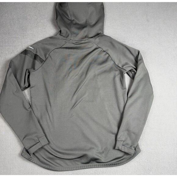 Nike Dry Academy Pro Pullover Hoodie Women's Medium CT7557 Gray Black Dri-FIT - Picture 8 of 8